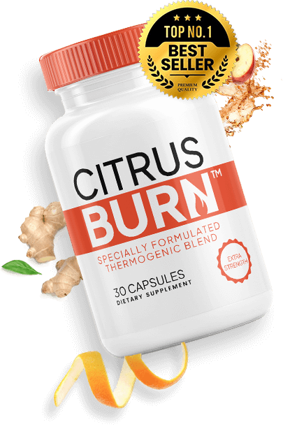 CitrusBurn™ is a 100% natural breakthrough designed to reignite your metabolism, without harsh stimulants, injections, or crash diets. It’s one of the only supplements in the world with a science-backed blend of 7 rare botanicals like Seville Orange Peel, Spanish Apple Vinegar, & Himalayan Ginger... Scientifically shown to help optimize the body's natural fat-burning capacity, naturally, even while you sleep.